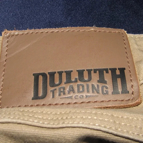 DULUTH Trading Company Flex Fire Hose Standard Fit Men’s Tan Work Pants Size 40 - Picture 5 of 5